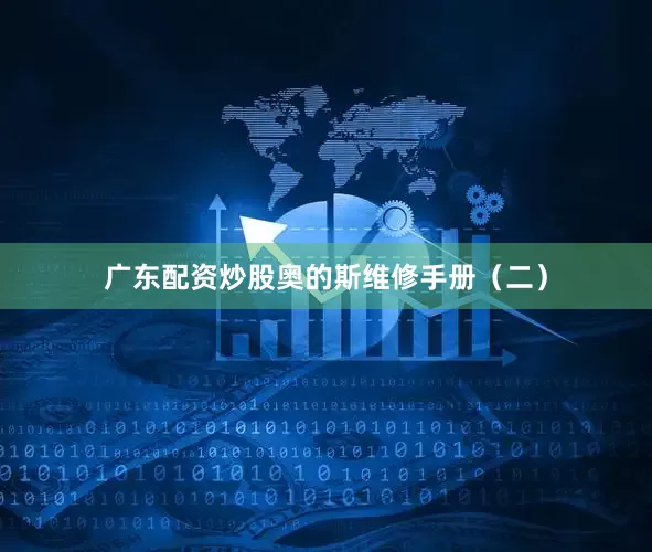 广东配资炒股奥的斯维修手册（二）